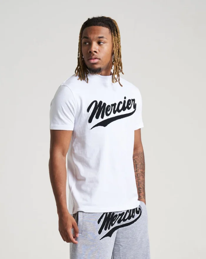 White Mercier Baseball Tshirt